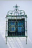 Typical window at Santa Cruz quarter. Sevilla. Spain