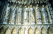 Gothic cathedral detail. Metz, France