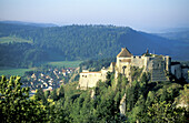 Chateau de Joux. Doubs. Franche-Comte. France