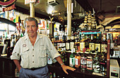Sloppy Joe s Bar owner (Ernest Hemingway drank here). Key West, Florida. USA