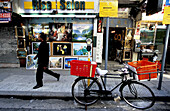 Street scene in Kowloon. Hong Kong. China