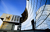 Solar furnace. Odeillo. Pyrenees-Orientales, Languedoc Roussillon. France