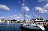 Harbour, Pointe à Pitre the capital, Guadaloupe, French Antilles. France.