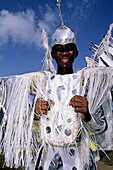 Mardi-Gras parade and preparation. Carnival. Grenada island. Caribbean