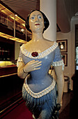 Hotel Nelson. Collection of historical figureheads. Stockholm. Sweden