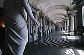 The King Gustav Museum sculptures collection inside the Royal Palace. Stockholm. Sweden.