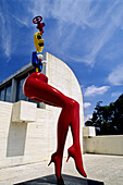 Sculpture in Joan Miró Foundation. Barcelona. Spain