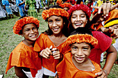 The Evangile yearly festival in Tahiti . Windward islands. Society archipelago. French Polynesia