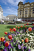 Campoamor Theatre at Escandalera square. Oviedo. Spain