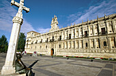 Platz und Parador San Marcos. León. Kastilien und León. Spanien