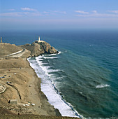 Lighthouse of Cabo de Gata. Almería province, Spain