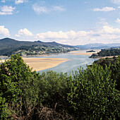 Gernika estuary, Urdaibai Biosphere Reserve, Mundaka, Biscay, Basque Country, Spain