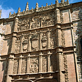 University facade, Salamanca, Spain