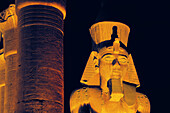 Statue of Ramses II. Luxor temple. Egypt