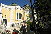 At the Carlton Palace Hotel. Lisbon. Portugal