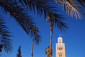 Koutoubia Mosque minaret. Marrakech. Morocco