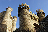 Templar castle (built 12th-13th century). Ponferrada. León province. Spain