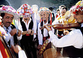 Verdiales local festival. Málaga. Spain