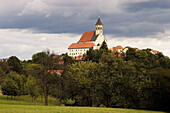 Slovene Gothic Ptujska Gora, pilgrimage church. Ptuj. Slovenia