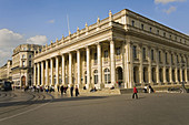 Grand Theatre at Bordeaux. Gironde. Aquitaine. France.