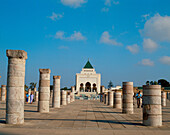 Mausoleum of Mohamed V at Rabat. Morocco.