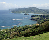 Landscape near Port Maria. Jamaica