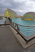 City of Arts and Sciences, by S. Calatrava. Valencia. Spain