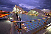 City of Arts and Sciences, by S. Calatrava. Valencia. Spain