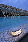 City of Arts and Sciences by S. Calatrava. Valencia, Spain