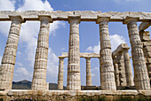Cape Sounion, Greece, Temple of Poseidon.