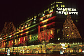 Galeries Lafayette Department Store. Boulevard Haussmann. Paris. France.