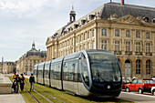 Bordeaux s tramway. France