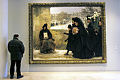 La Toussaint by Emile Friant. Fine Arts Museum. Nancy, Meurthe-et-Moselle. Lorraine, France
