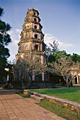 Thien Mu pagoda, near Hue. Vietnam