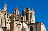 Bell tower and dome. Cathedral of Santa Maria, also dedicated to Santa Tecla. Tarragona. Catalonia. Spain