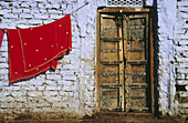 House in Pushkar. Rajasthan, India