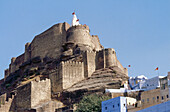 Meherangarh fortress (1459). Jodhpur. Rajasthan. India.