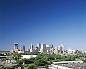 Downtown Nashville skyline. Tennessee. USA