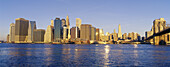 Downtown skyline, Manhattan. New York City, USA