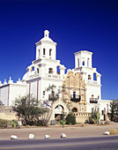 San xavier del bac mission, tucson, Arizona, USA.