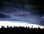 Mid-town skyline, Manhattan, New York, USA.