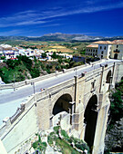Puente nuevo bridge, tajo gorge, Ronda, Andalucia, Spain.
