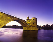 Pont saint benezet bridge, Avignon, Vaucluse, France.