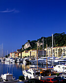 Old port, Nice, Cote d azur, Riviera, France.