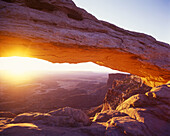 Color:scenic mesa arch, Canyonlands National Park, utah, USA.