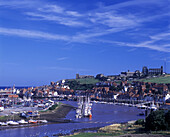 River esk, Whitby harbour, North Yorkshire, England, U.K.