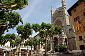 Church of Sant Bartomeu. Sóller, Majorca, Balearic Islands. Spain