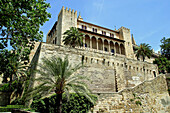 Almudaina palace. Palma de Mallorca. Majorca, Balearic Islands. Spain