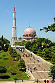 Putra mosque in Putrajaya, Malaysia