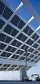 Photovoltaic pergola (3700 m2), Forum 2004. Barcelona. Spain